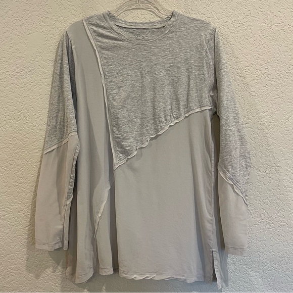 Johnny Was Pete & Greta Libby Mixed Media Top | Silk and Cotton - Picture 6 of 10